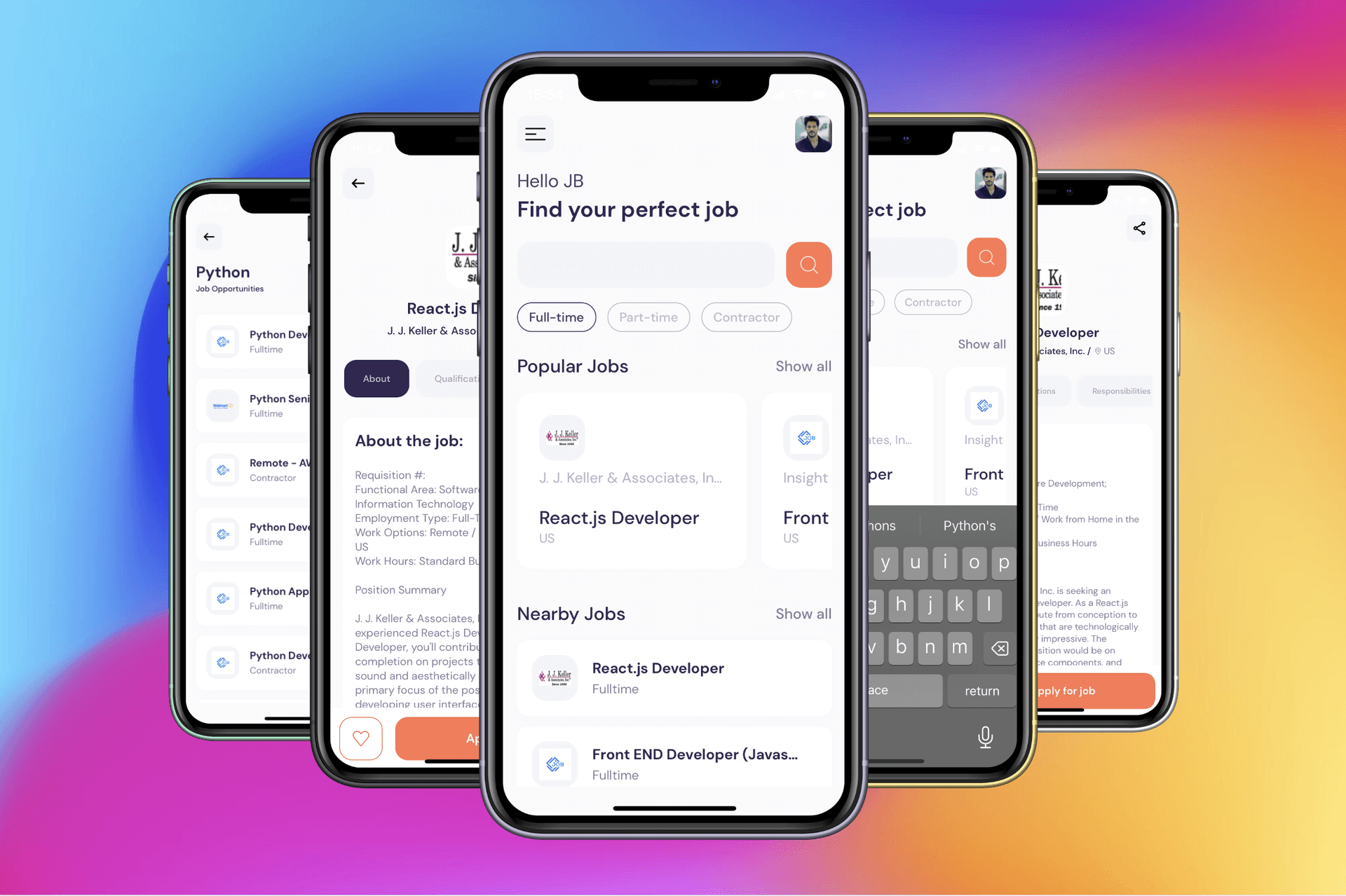 portfolio JSearch - Job Search App